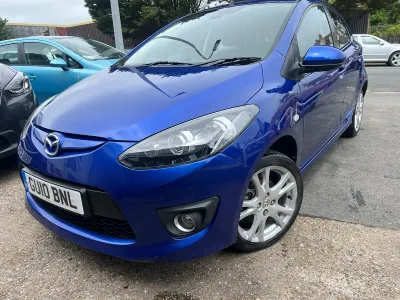 Used Mazda 2 Inclusive 103 HP (75 kW) 2010 Blue Hatchback