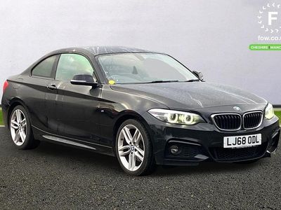 Used BMW 220 M Sport 2018 Black Coupe
