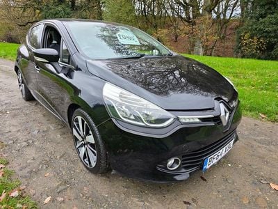Used Renault Clio IV Dynamique 2014 Black Hatchback