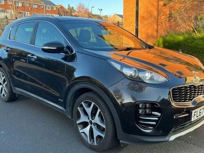 Black Used 2017 Kia Sportage GT-Line SUV | £11,899 (Fair price)