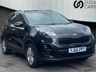 Używany Kia Sportage 130 KM (95 kW) 2017 Czarny SUV