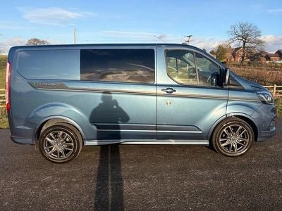 Blue Used 2020 Ford Transit Custom Sport Van | £20,950 (Super price)