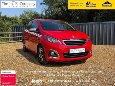 Used Peugeot 108 Collection 68 HP (50 kW) 2017 Red Hatchback