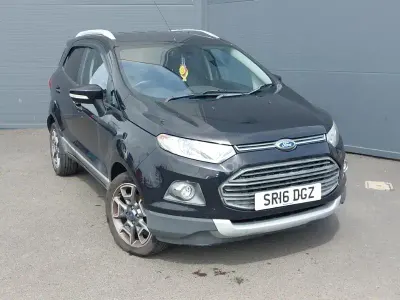Used Ford Ecosport Titanium 95 HP (69 kW) 2016 Black SUV