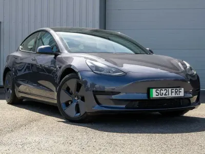 Used Tesla Model 3 Standard Range Plus 177 kW (241 HP) 2021 Grey Sedan