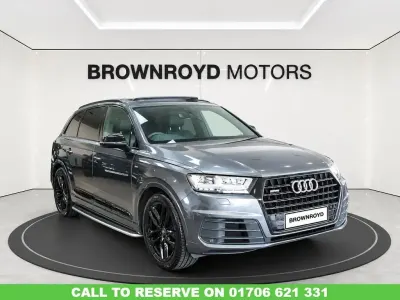 Used Audi Q7 Black Edition 286 HP (210 kW) 2018 Grey SUV