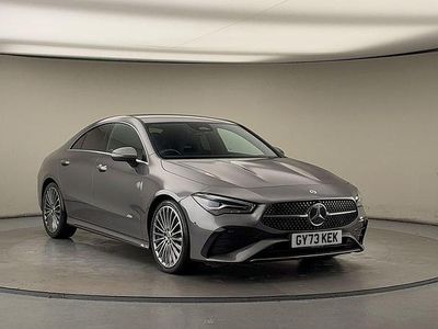 Mountain grey Used 2023 Mercedes CLA180 AMG line Sedan | £24,050 (Fair price)