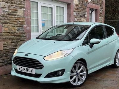 Used Ford Fiesta Titanium X 2016 Green Hatchback