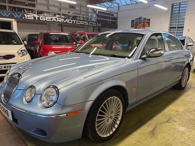 Blue Used 2007 Jaguar S-Type SE Sedan | £3,475 (Fair price)