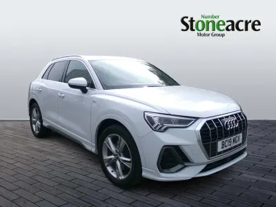 Used Audi Q3 S-Line 230 HP (169 kW) 2019 White SUV