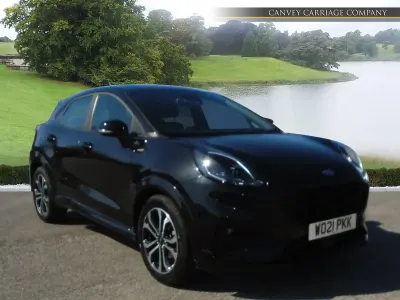 Used Ford Puma ST-Line 125 HP (91 kW) 2021 Black SUV