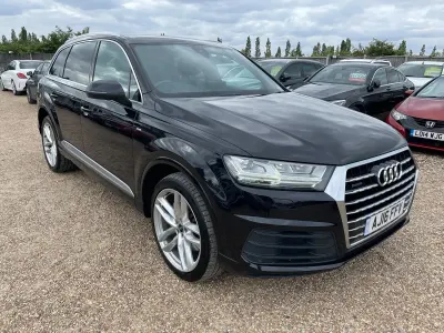 Used Audi Q7 S-Line 268 HP (197 kW) 2016 Black SUV