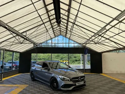 Used Mercedes CLA220 AMG line 2018 Grey Coupe