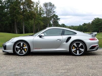 Used Porsche 911 Turbo S 2018 Silver Coupe
