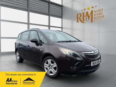 Used Vauxhall Zafira Tourer 165 HP (121 kW) 2014 Brown MPV