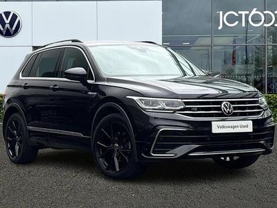 Black Used 2020 VW Tiguan R-line SUV | £19,395 (Fair price)
