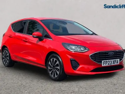 Used Ford Fiesta Titanium 100 HP (73 kW) 2023 Red Hatchback