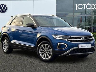Blue Used 2022 VW T-Roc Style SUV | £22,430 (Fair price)