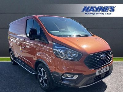 Used Ford Transit Custom Active 170 HP (125 kW) 2023 Orange Van
