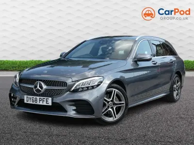 Used Mercedes C220 AMG line 2018 Grey Estate