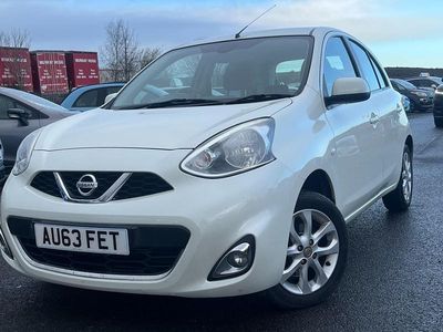Used Nissan Micra Acenta 80 HP (58 kW) 2013 White Hatchback