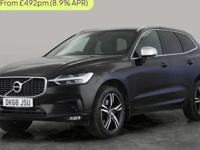 Used Volvo XC60 R-Design 250 HP (183 kW) 2018 Black SUV
