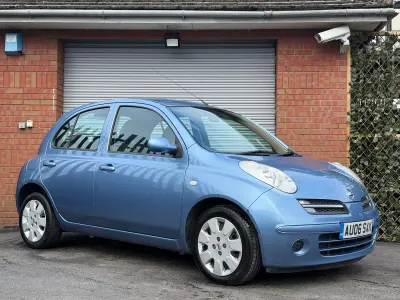 Used Nissan Micra SE 88 HP (64 kW) 2006 Blue Hatchback