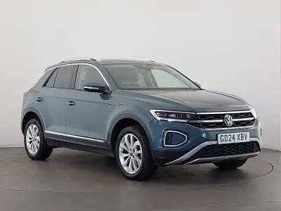 Used VW T-Roc Style 150 HP (110 kW) 2024 Blue SUV
