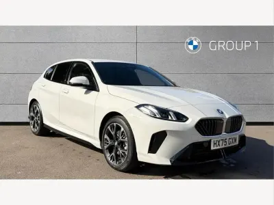 Used BMW 120 M Sport 170 HP (125 kW) 2025 White Hatchback