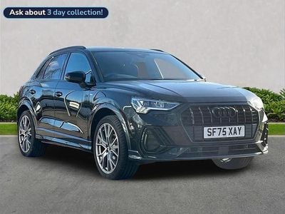 Begagnad Audi Q3 Black Edition 150 HK (110 kW) 2025 Svart SUV