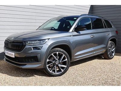 Used Skoda Kodiaq SportLine 150 HP (110 kW) 2021 Grey SUV