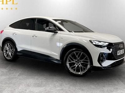 Used Audi Q4 Sportback e-tron Advanced 150 kW (204 HP) 2022 White SUV