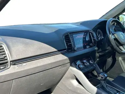 Begagnad Skoda Karoq SportLine 190 HK (139 kW) 2020 Grå SUV