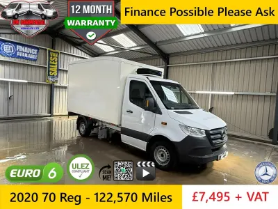 Used Mercedes Sprinter Progressive 150 HP (110 kW) 2020 White Van