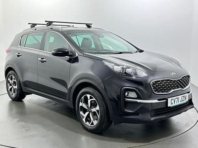 Used Kia Sportage 136 HP (100 kW) 2021 Black SUV