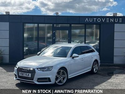 Used Audi A4 S-Line 190 HP (139 kW) 2017 White Estate