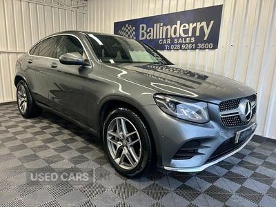 Used Mercedes GLC220 AMG Line Premium 170 HP (125 kW) 2017 Grey Coupe