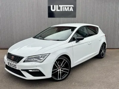 Used Seat Leon Cupra 290 290 HP (213 kW) 2019 White Hatchback
