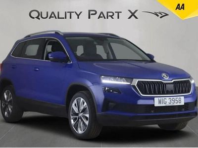 Used Skoda Karoq SE L 150 HP (110 kW) 2023 Blue SUV
