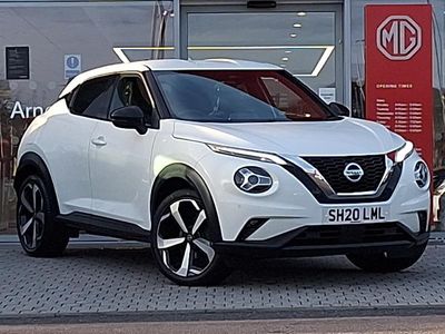 Used Nissan Juke Tekna 117 HP (86 kW) 2020 White SUV