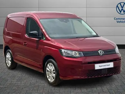 Used VW Caddy Pro 101 HP (74 kW) 2025 Red MPV
