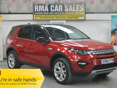 Used Land Rover Discovery Sport HSE 180 HP (132 kW) 2016 Red SUV