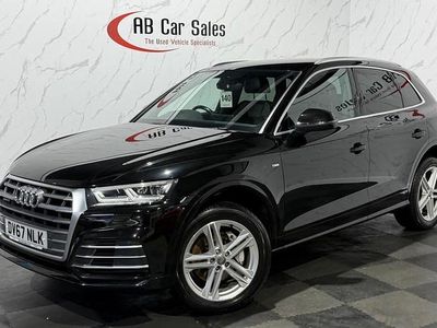 Black Used 2017 Audi Q5 S-Line SUV | £18,299 (Fair price)