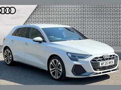 Used Audi A3 S-Line 113 HP (83 kW) 2026 White Hatchback
