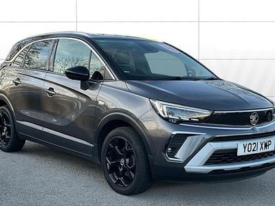 Used Vauxhall Crossland SRi 110 HP (80 kW) 2021 Grey SUV
