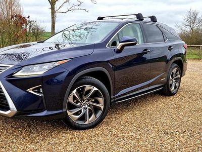 Used Lexus RX450hL 2018 Blue Estate