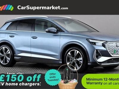 Used Audi Q4 e-tron S-Line 219 kW (299 HP) 2023 Blue SUV