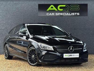 Used Mercedes CLA220 Shooting Brake AMG line 2019 Black Estate