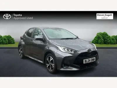 Used Toyota Yaris Hybrid Design 2024 Grey Hatchback