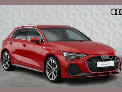 Used Audi A3 S-Line 147 HP (108 kW) 2025 Red Hatchback